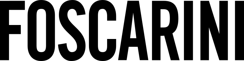 Foscarini logo siyah
